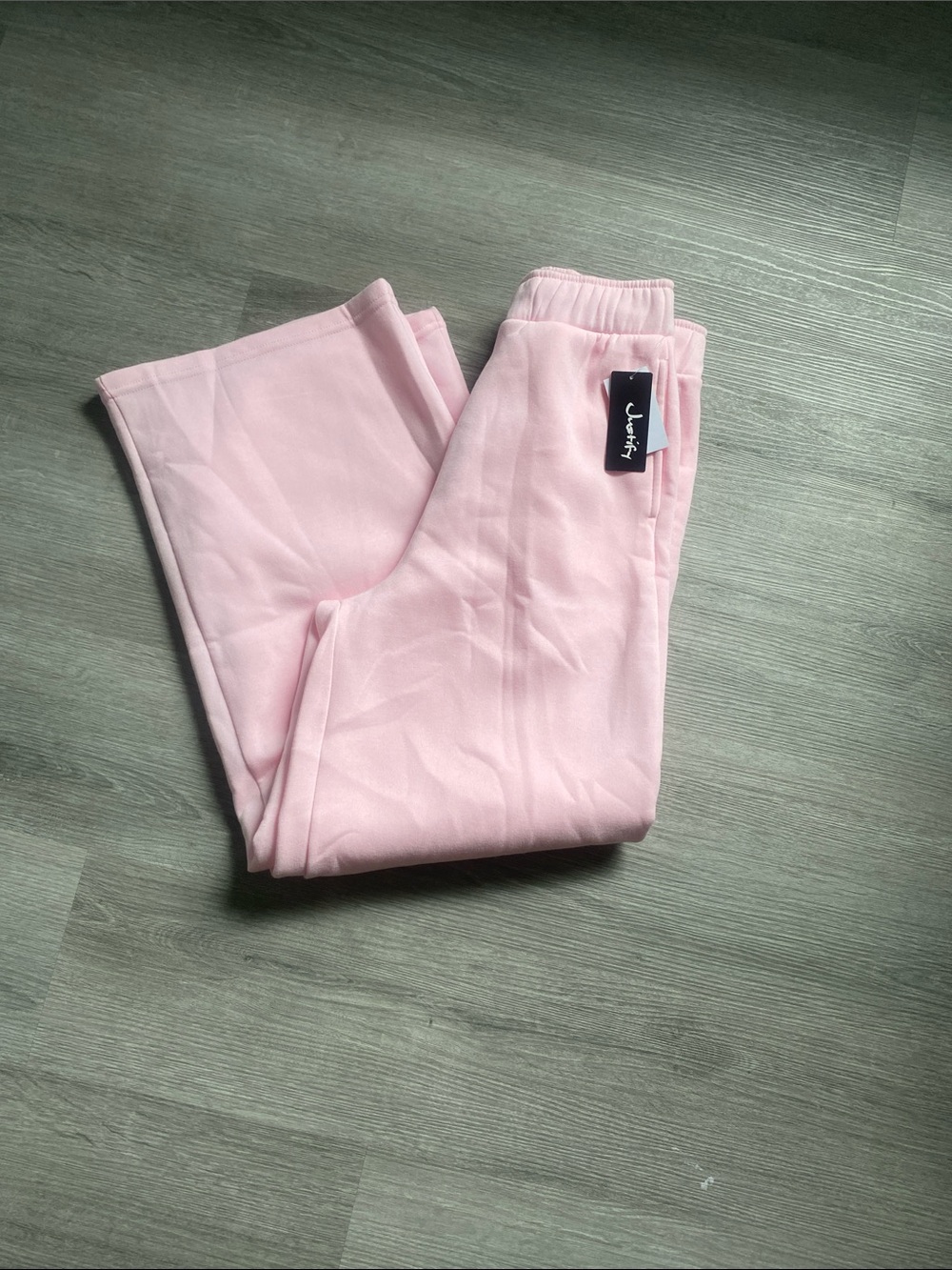 Justify Pink Fleece Joggers